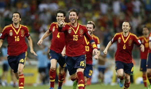 西班牙在对阵罗马尼亚的比赛中获胜 西班牙在对阵罗马尼亚的比赛中获胜