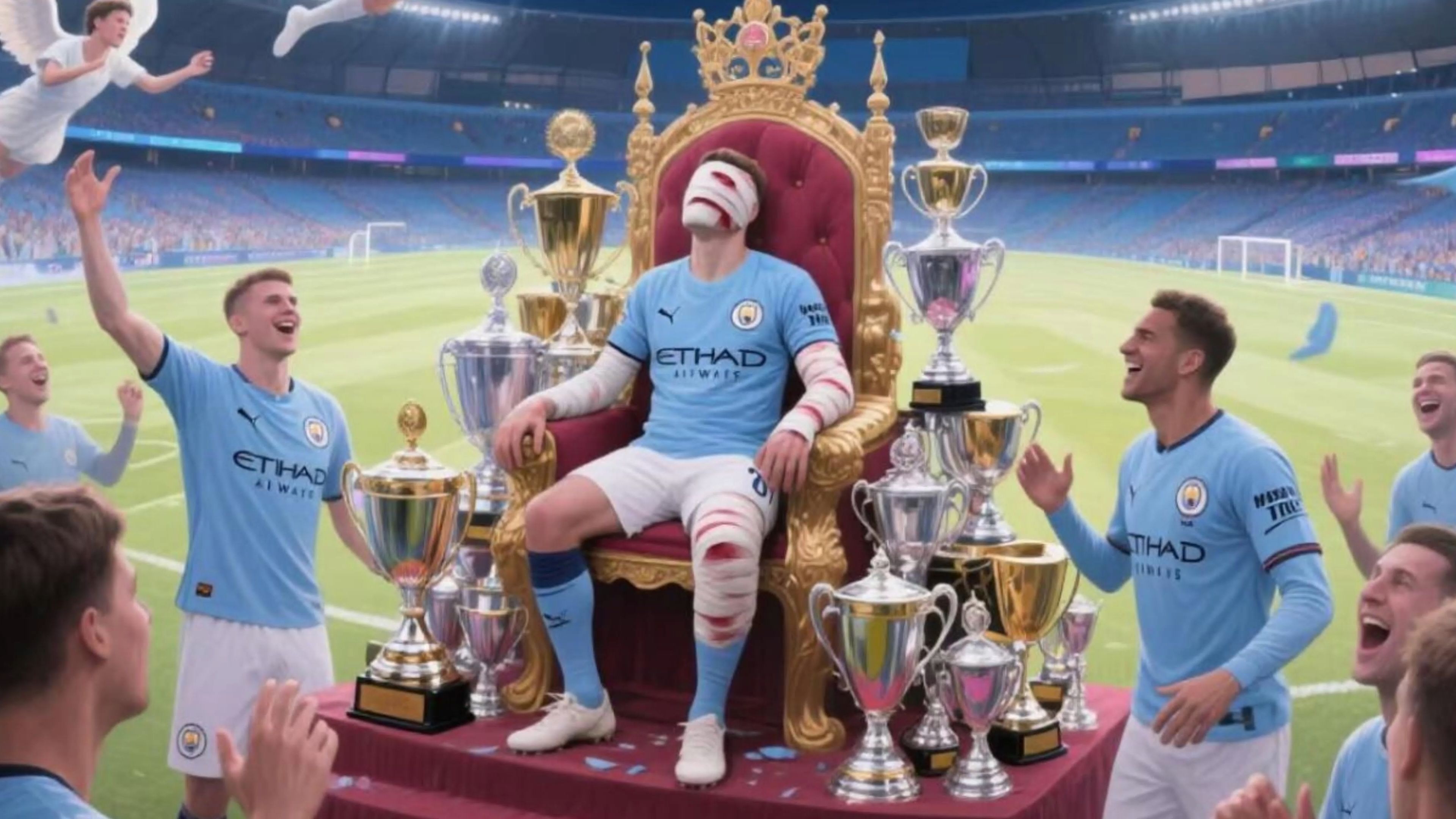 曼城有望晋级四强,队员整装待发 曼城有望晋级四强,队员整装待发