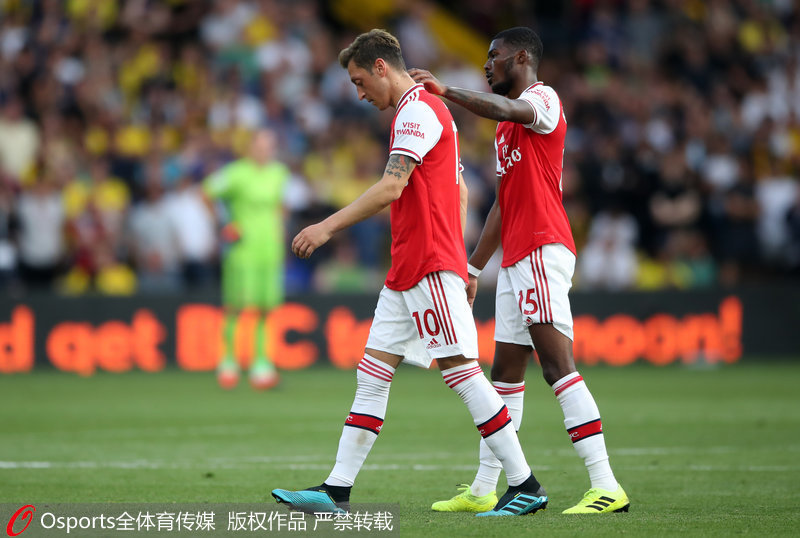 阿森纳客场大胜沃特福德,积分榜上升 阿森纳客场大胜沃特福德,积分榜上升